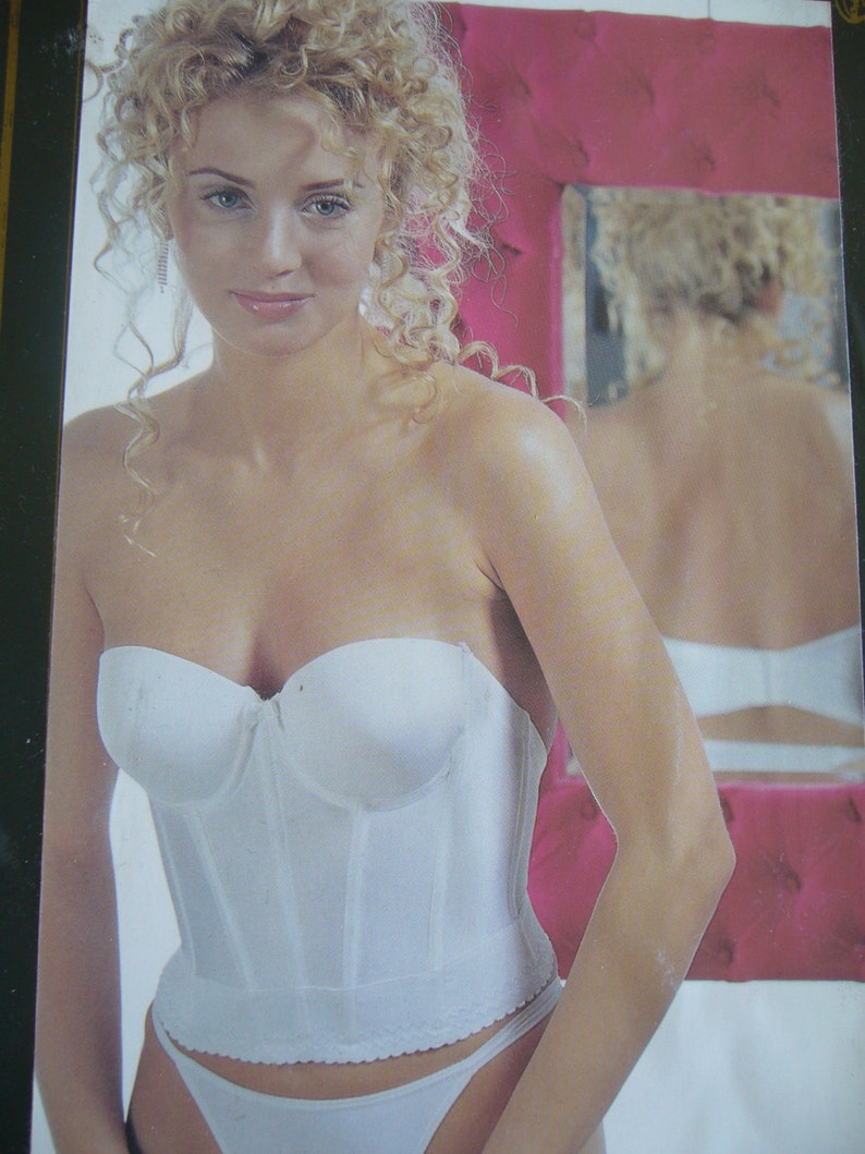 White bustier,white corset sateen,bridal corset vintage