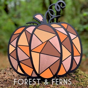 Geometric Pumpkin ~ SVG FILE