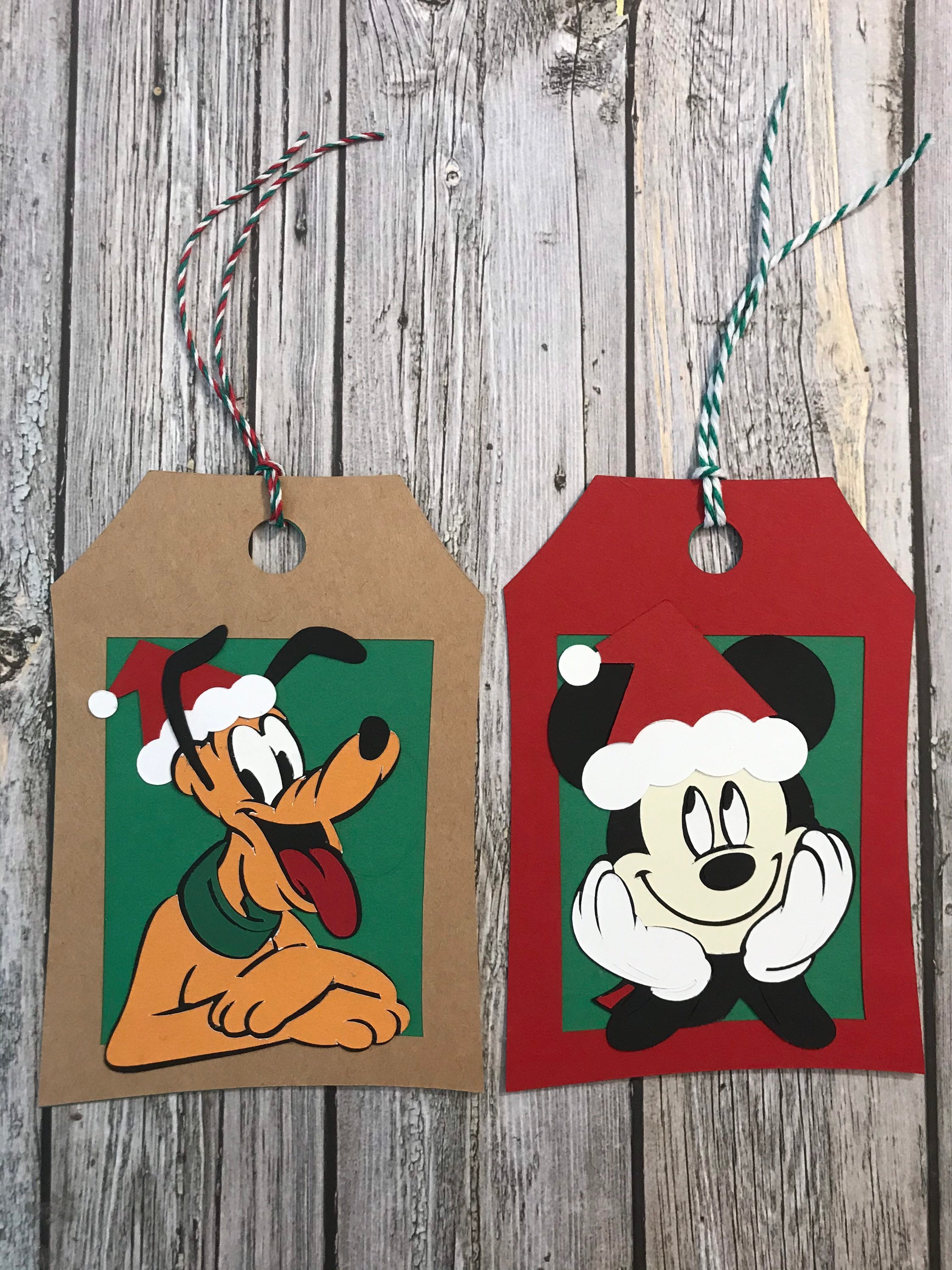 Disney Christmas Gift Tags