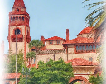 Flagler College, St. Augustine, Florida, (site of former Ponce de Leon Hotel)