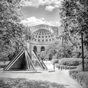 The walk to Ohio Stadium in Black and White, Ohio State University