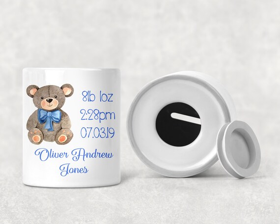 baby boy money box