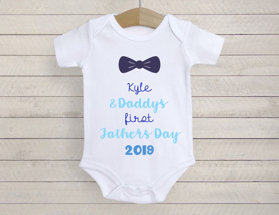 fathers day baby grow