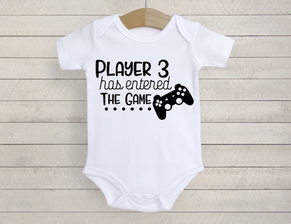 gamer baby onesie