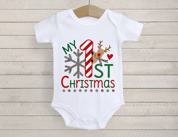 baby girl christmas babygrow