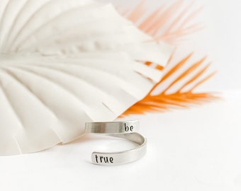 Be True Wrap Ring•Silver Adjustable Ring