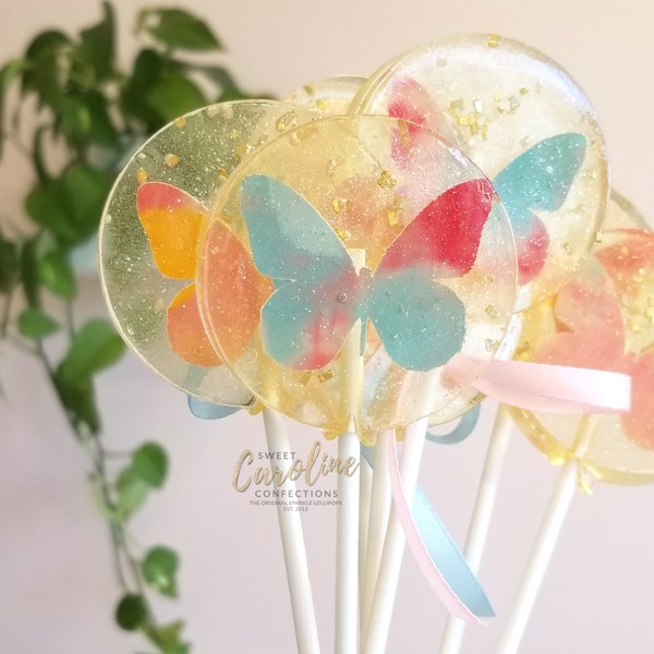 Butterfly Lollipops - Etsy