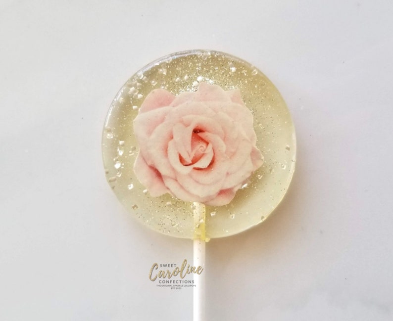 Muttertagsgeschenk Blume Lutscher GartenParty Rose Party