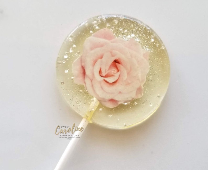 Muttertagsgeschenk Blume Lutscher GartenParty Rose Party