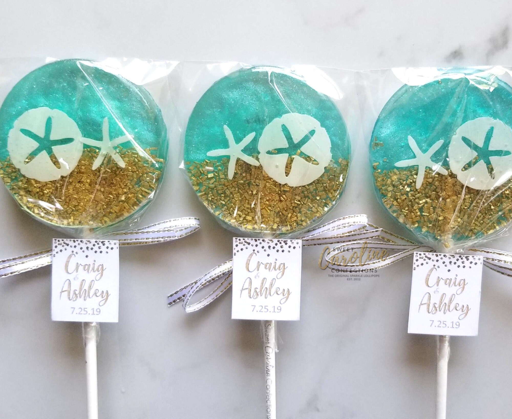 beach wedding favours