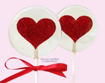 Heart-shaped Lollipops - Cherry Flavor - Box Of 200 Pieces - View #6