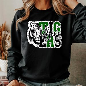 Tigers Green and Black Shirt