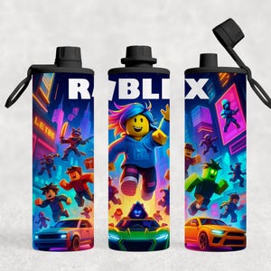 Roblox Tumbler - Gaming Tumbler - Roblox - Roblox Fan - Roblox Water Bottle - Roblox Christmas Gifts