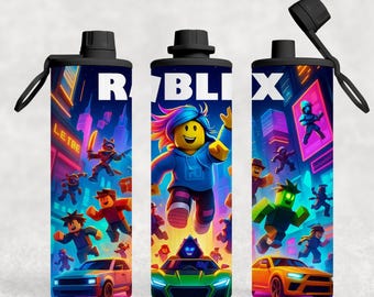 Roblox Tumbler - Gaming Tumbler - Roblox - Roblox Fan - Roblox Water Bottle - Roblox Christmas Gifts