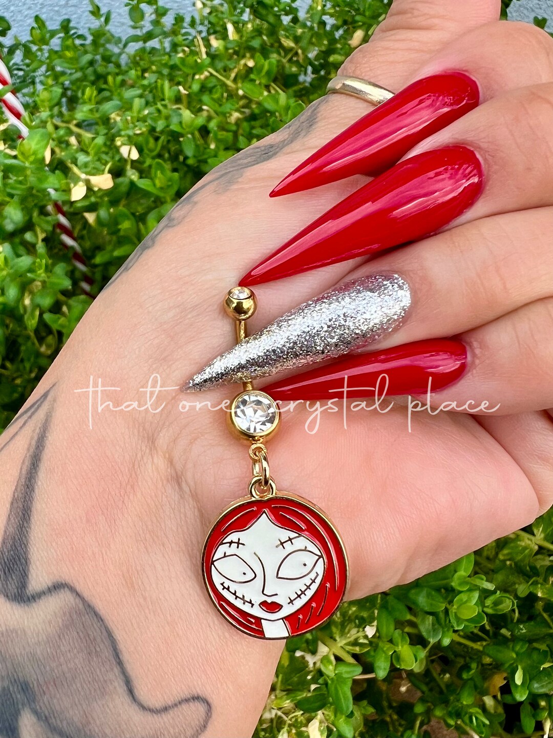 BIN #17 Gold Halloween SALLY Gothic Emo Nightmare Before Christmas