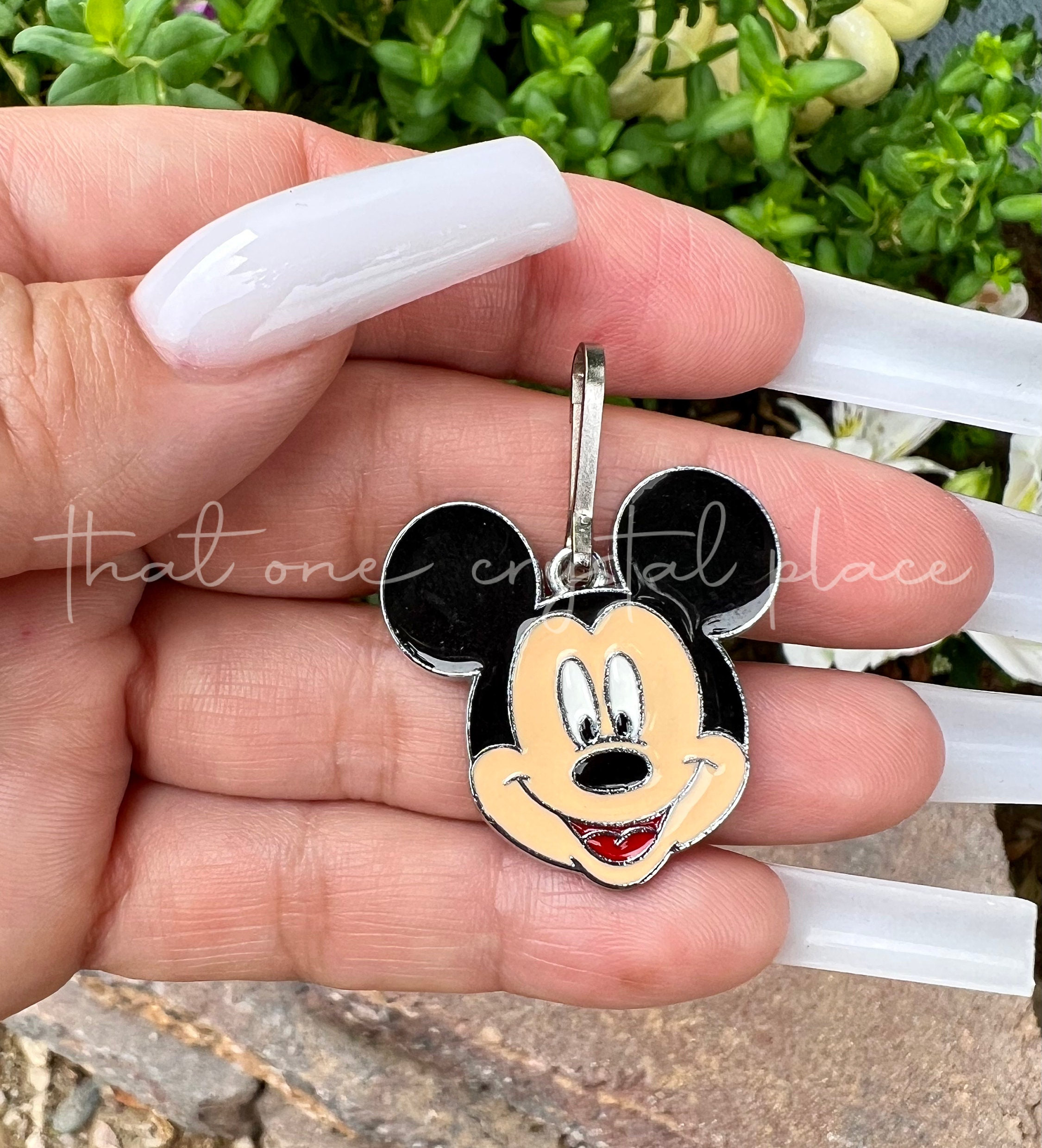 Mickey Belly Ring Etsy