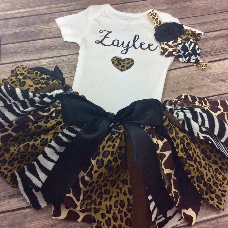 leopard overall baby