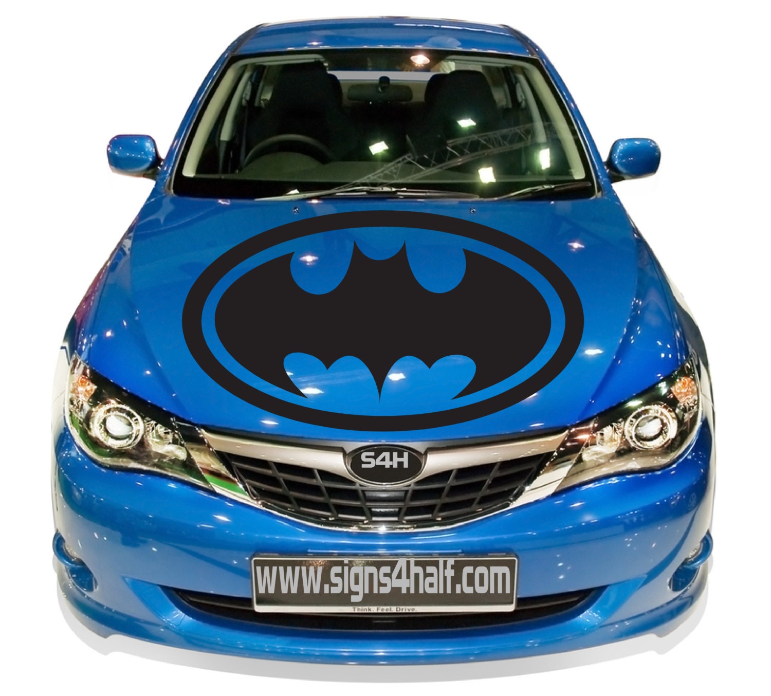 Batman Car Hood Window Bumper Sticker Premium 4 Season All Etsy