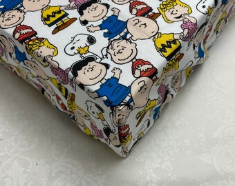 peanuts crib sheet
