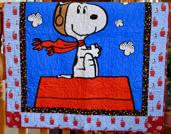 snoopy crib bedding set
