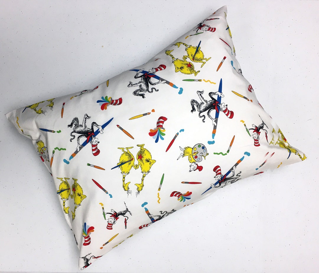 Dr. Seuss Pillow Cases Toddler and Regular Size Baby or Etsy