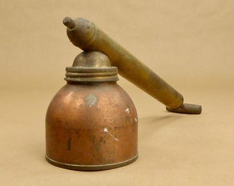Vintage Kupfer & Messing Gartensprüher - Verstellbare Nase, MADE IN USA