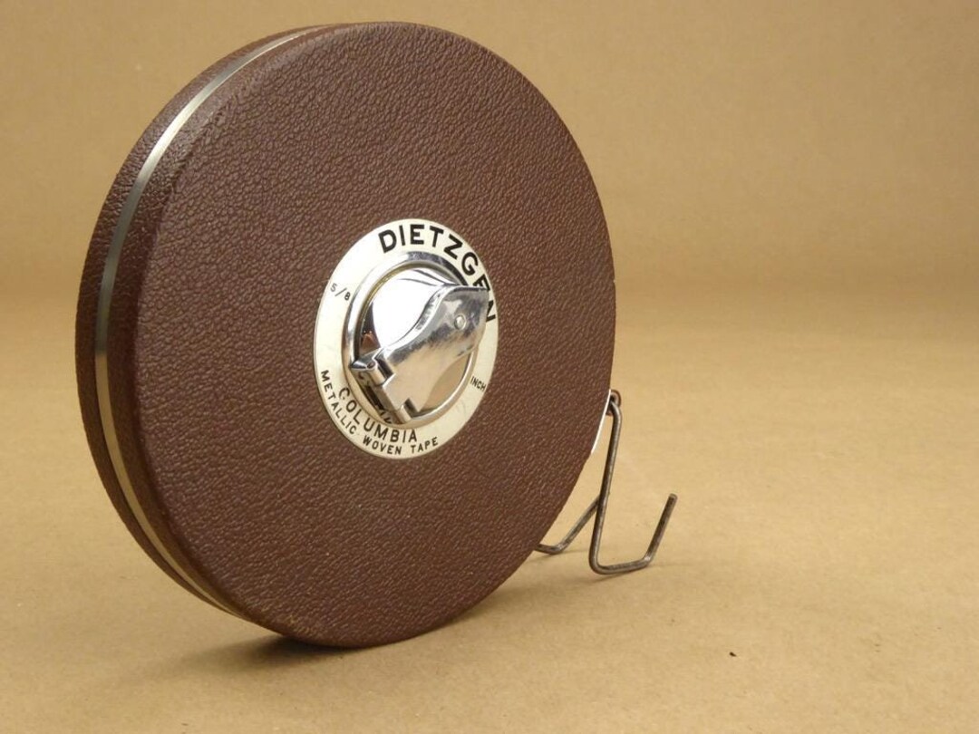 Vintage Dietzgen Columbia Metallic Woven Tape - 100 FT - 5/8 Inch ...