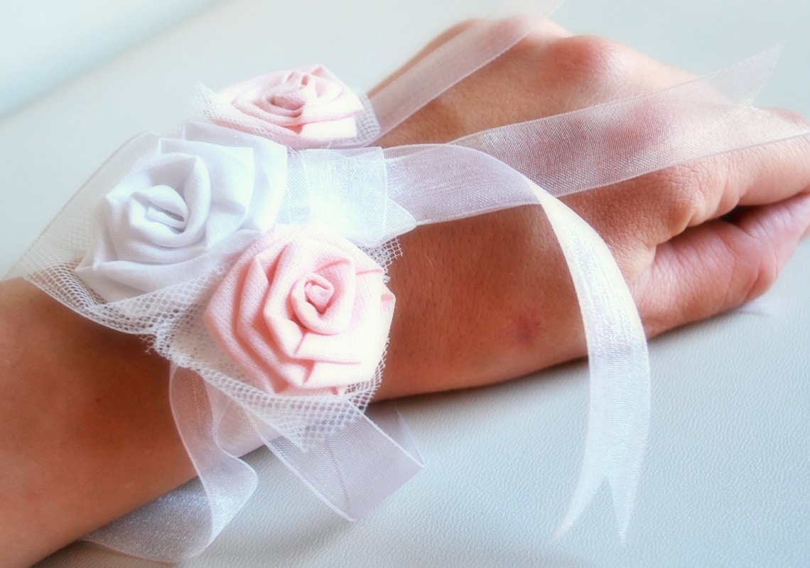 Fiori Di Perline Per Acconciature Sposa Damigelle E Comunione - Foto 5