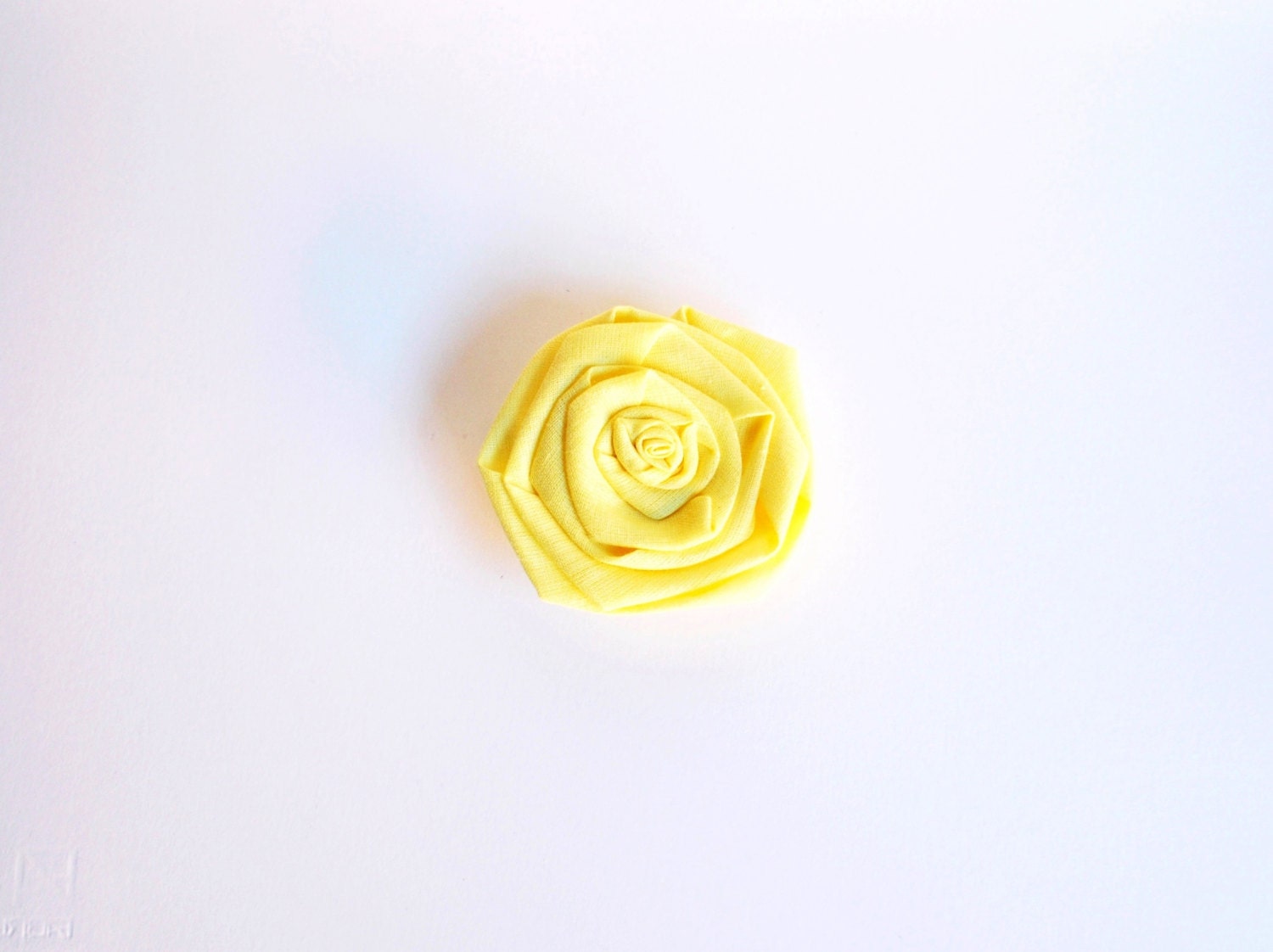 Yellow Broochfloral Fabric Brooch Pinbrooch Flowerbrooch Etsy UK