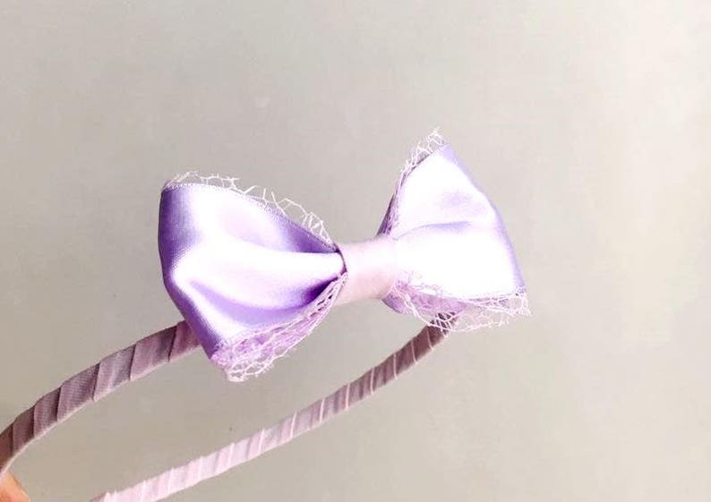 Hairband for girls,Bow handmade hairband,Baby girl bow hairband,Bow hairband for babies,Bow baby girls hairband,Ceremony accessories wedding image 1