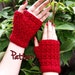 Crochet Glove Pattern Fingerless Gloves Easy Beginner Tutorial Simple Fast Thumb Thumbs PDF INSTANT Download Cute Comfortable