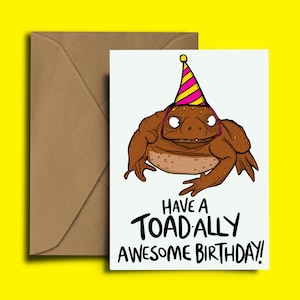 Passez un super anniversaire pour les alliés des crapauds - Joyeux anniversaire