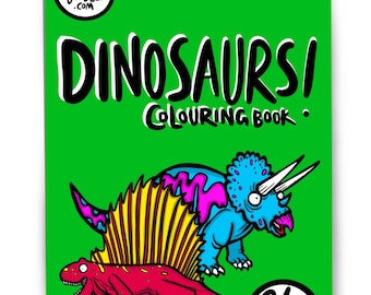 Dinosaurs! Colouring Book