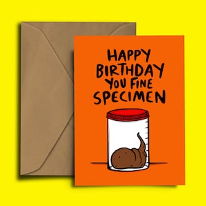 Du Prachtstück - Scheiße - Happy Birthday Karte