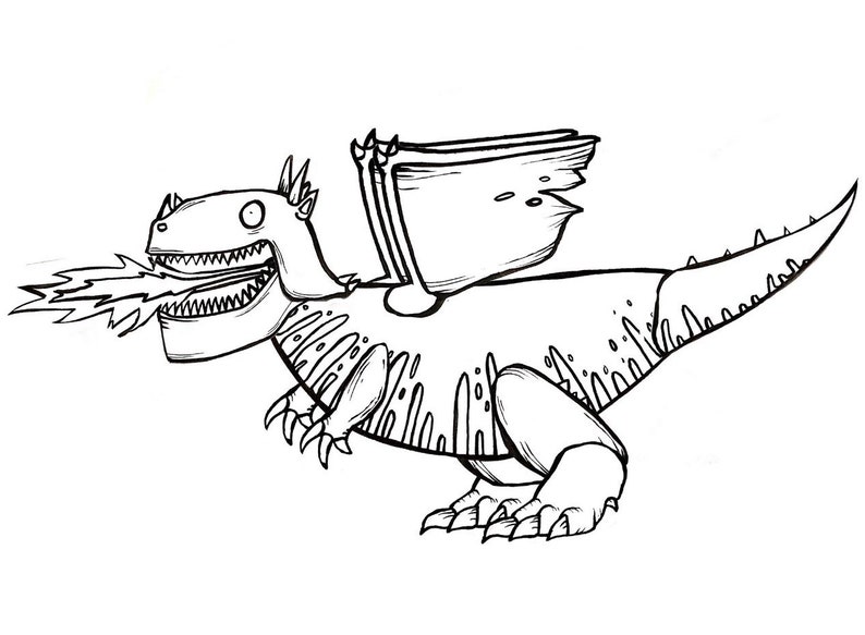 Dragon - Split Pin Puppet - FREE UK POSTAGE - Fantasy -easter Craft ...