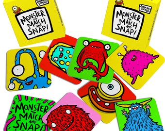 Monster Match and SNAP! Memory Match Card Game - 25% OFF