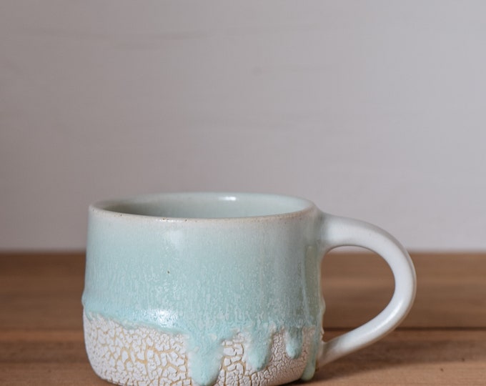 White Crackle Mug (M23)