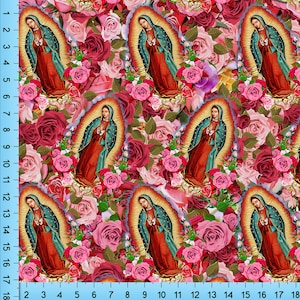 Virgen María de Guadalupe Tela cortada a medida, Nuestra Señora de Guadalupe Patrón