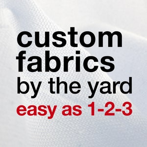 Personalized Custom Fabric Printing, Print Your own Image on Polyester Fabrics for Cut & Sew projects