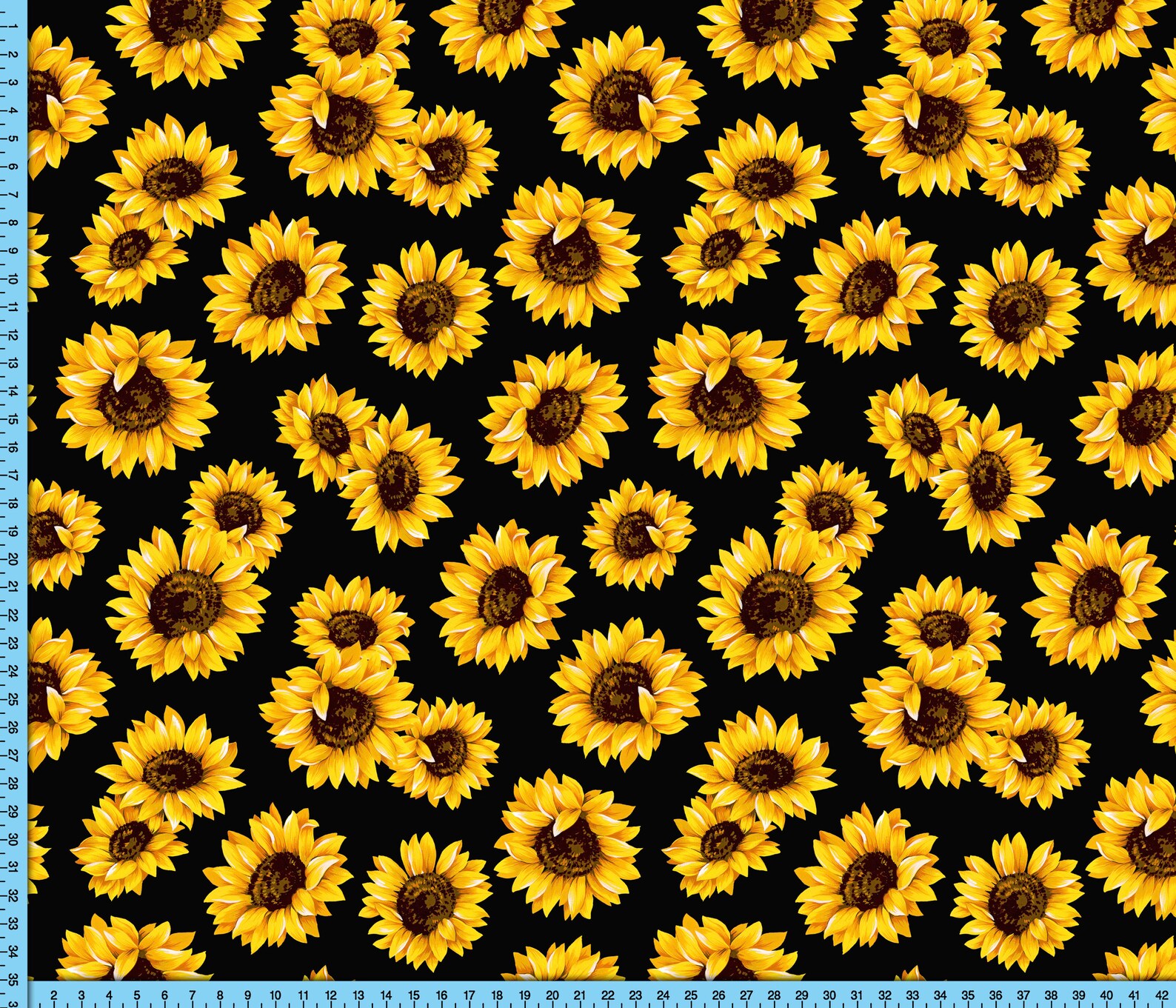 Sunflower Fabric By the Yard Printed fabric of your choice Etsy