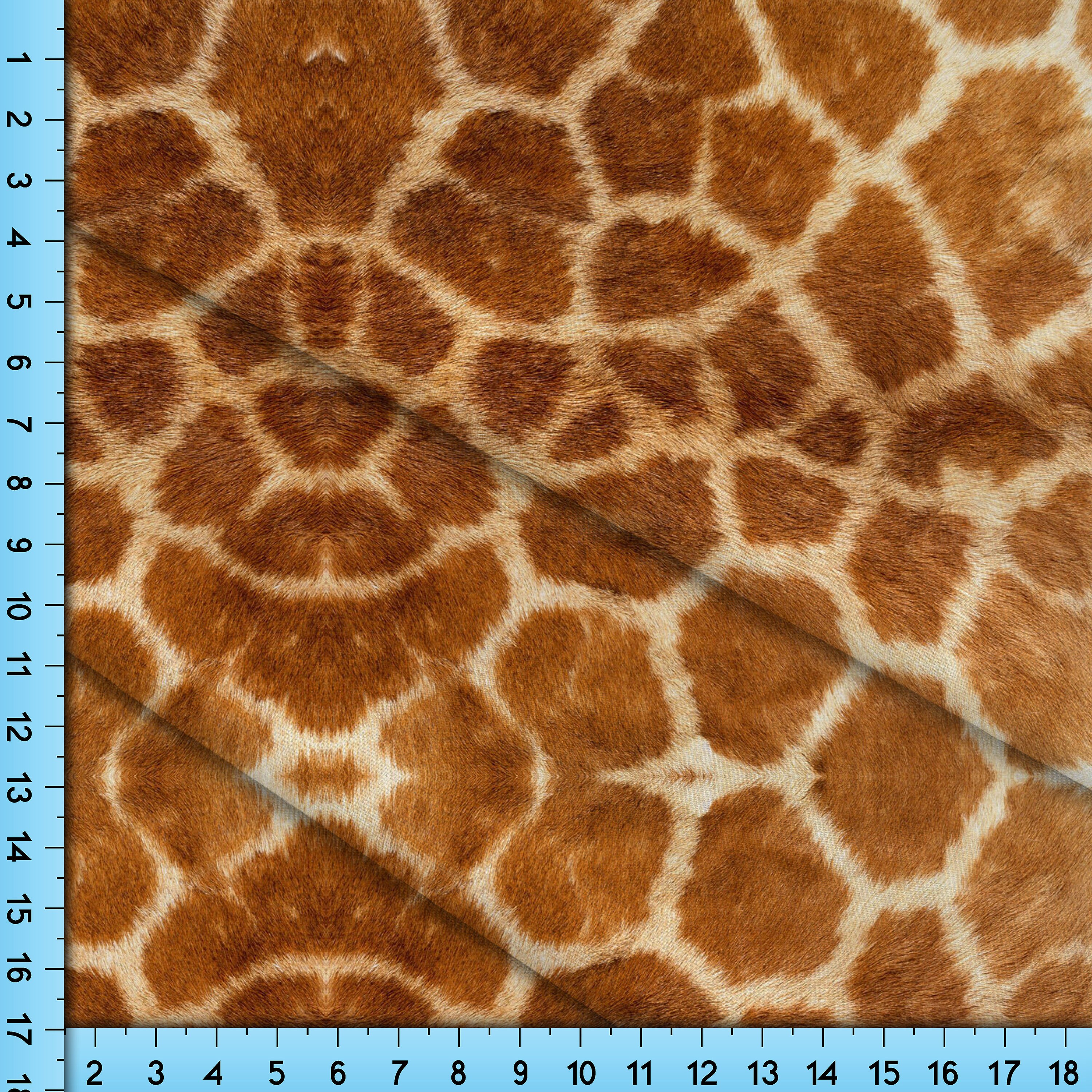 Giraffe Print Knit Fabric - Etsy