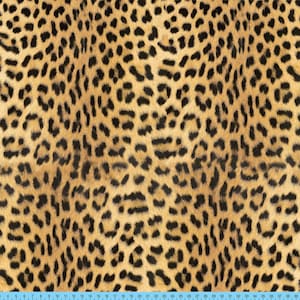 Leopard Print Fabric by the Yard, Half Yard and Fat Quarter - Etsy