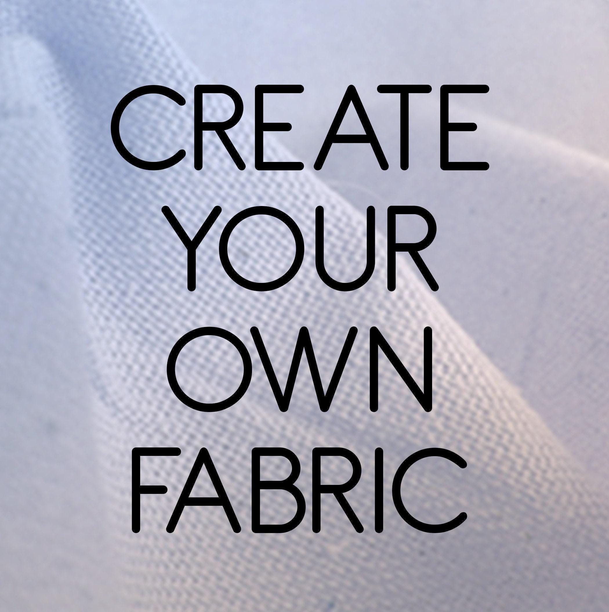 Custom Fabric Printing – Personalized Polyester Fabric for Cut & Sew ...