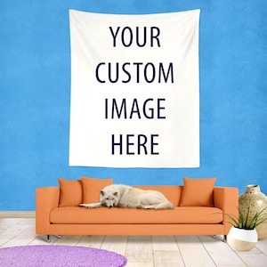 Custom Photo Wall Tapestry: Personalized Fabric Banner