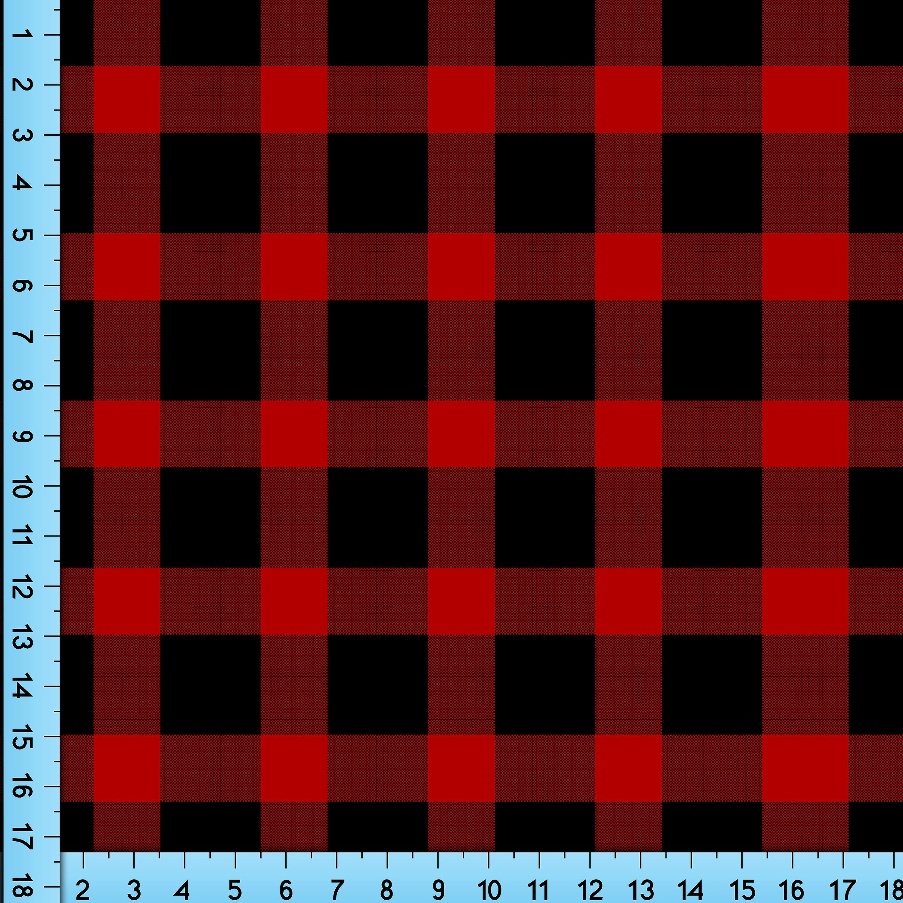  20 Pieces Plaid Fabrics Square Tartan Fabric Buffalo