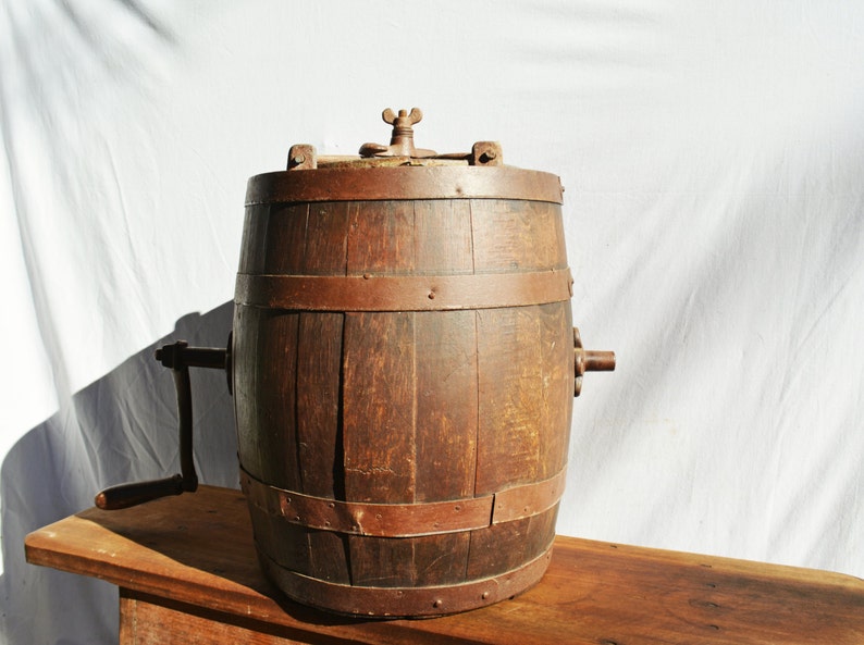 Antique Butter Churn Barrel Churn Vintage Wooden Churn and Etsy