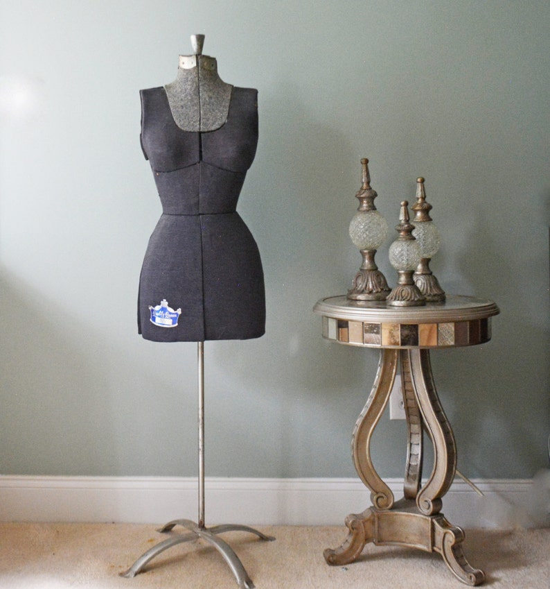 RARE Vintage Dress Form Quality Queen adjustable dress form Etsy