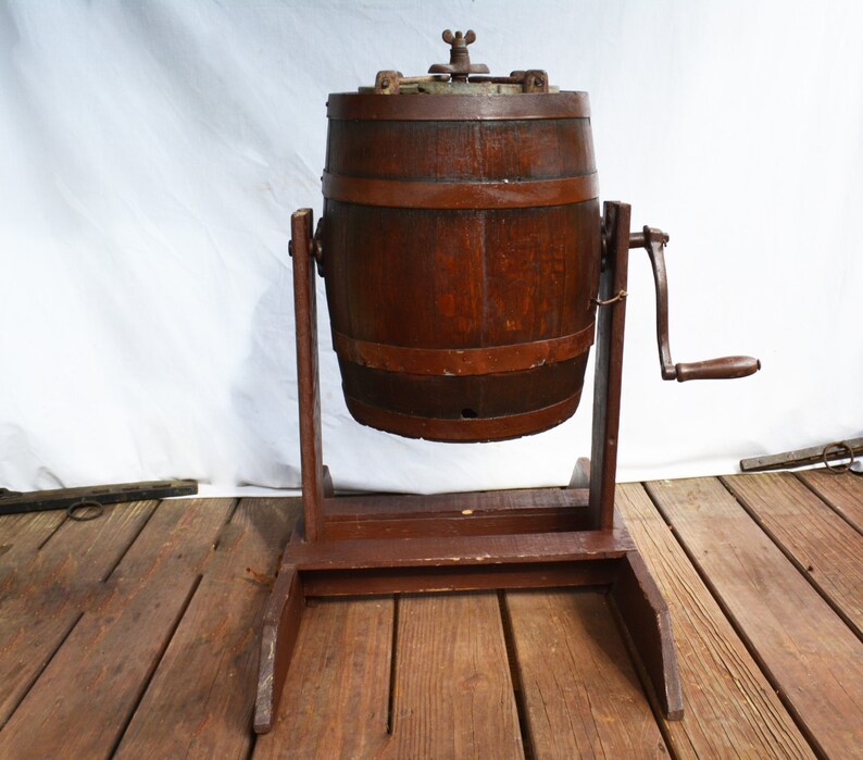 Antique Butter Churn Barrel Churn Vintage Wooden Churn and Etsy