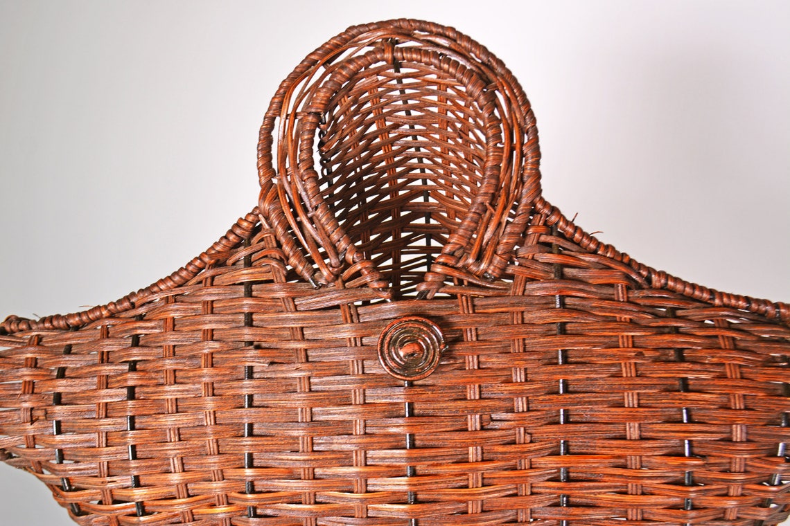 Torso Dress Form Vintage Mannequin Body Wicker Dress Form Etsy