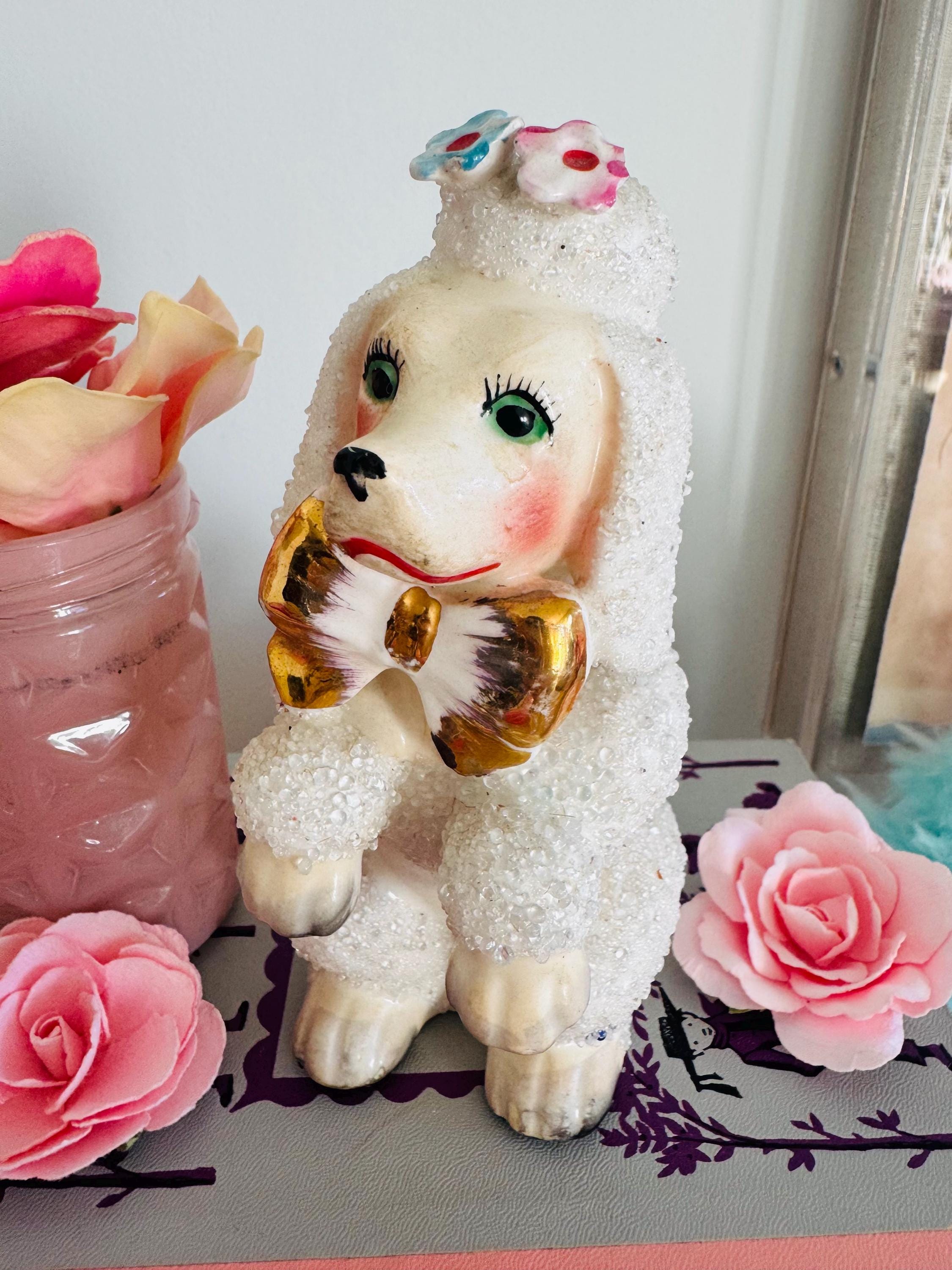 Lefton Pink Poodle - Etsy